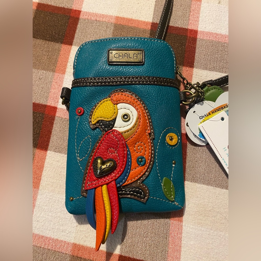 NWT Chala Handbag Parrot